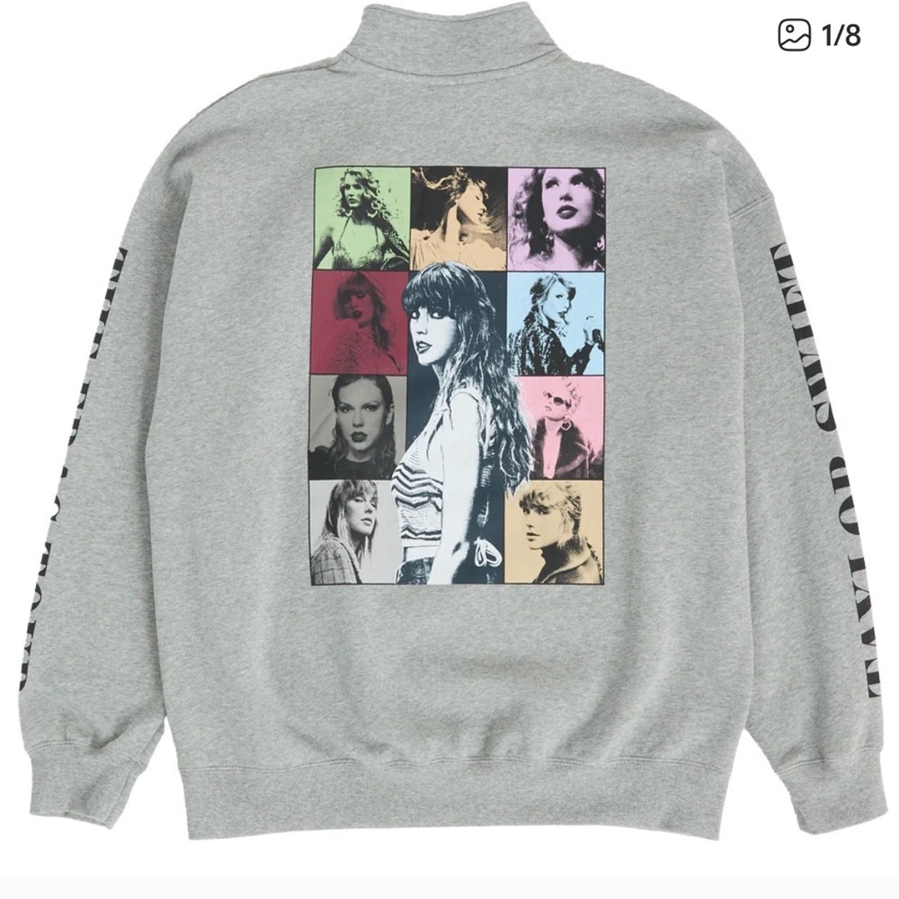 TAYLOR SWIFT Eras Tour Quarter Zip
